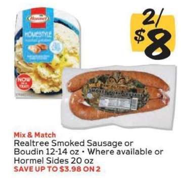 Realtree Smoked Sausage or Boudin
