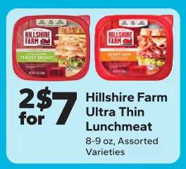 Hillshire Farm Ultra Thin Lunchmeat*