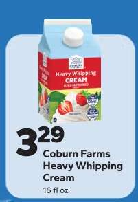 Coburn Farms Heavy Whipping Cream