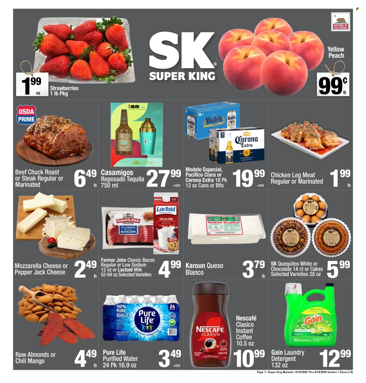 Super King Markets ad - 06/10/2026 - 06/16/2026. Page 1