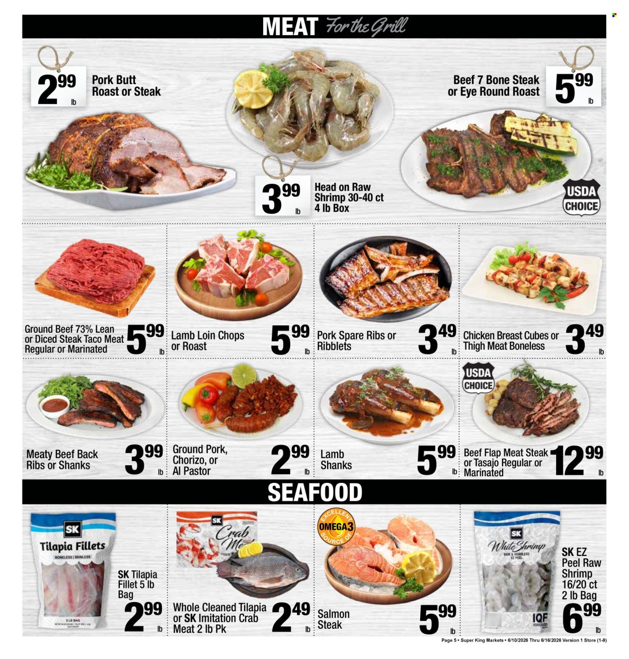 Super King Markets ad - 06/10/2026 - 06/16/2026. Page 6