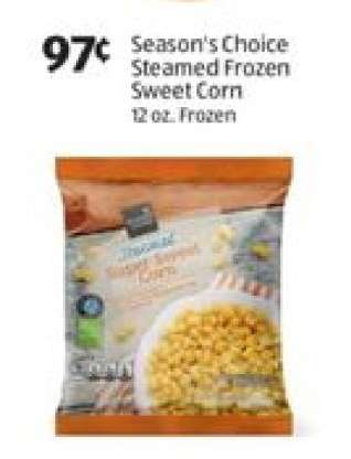 Season's Choice Steamed Frozen Sweet Corn