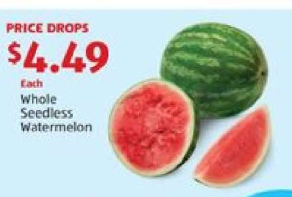 Whole Seedless Watermelon