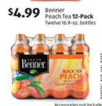 Benner Peach Tea 12-Pack