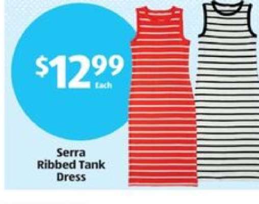 Serra Ribbed Tank Dress