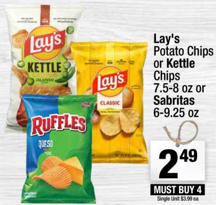 Lay's Potato Chips or Kettle Chips