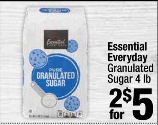 Essential Everyday Granulated Sugar 4 lb