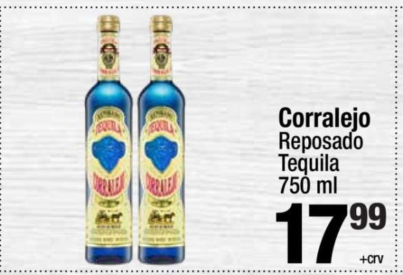 Corralejo Reposado Tequila 750 ml