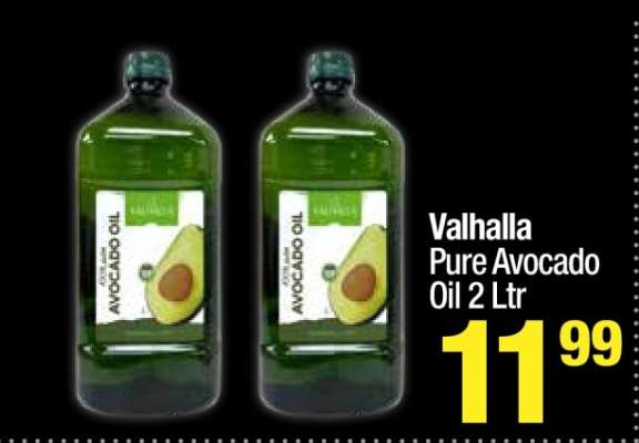 Valhalla Pure Avocado Oil 2 Ltr