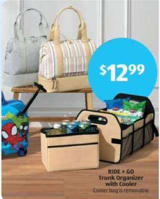 RIDE + GO Trunk Organizer with Cooler