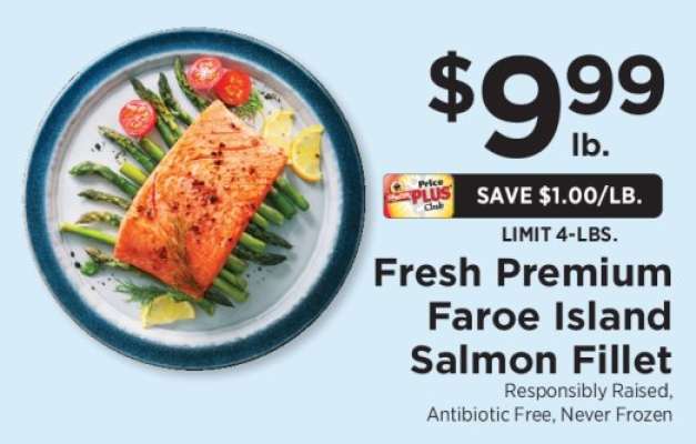 Fresh Premium Faroe Island Salmon Fillet