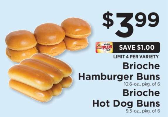 BRIOCHE BUNS