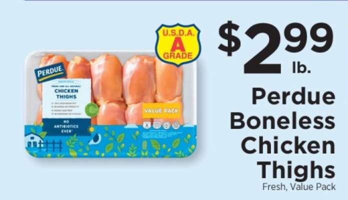 Perdue Boneless Chicken Thighs