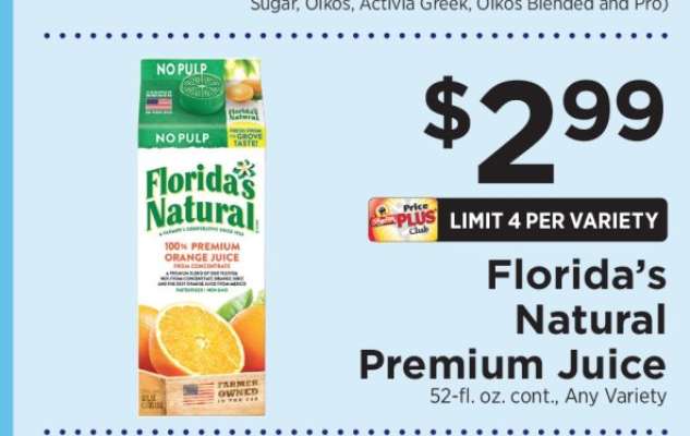 Florida's Natural Premium Juice