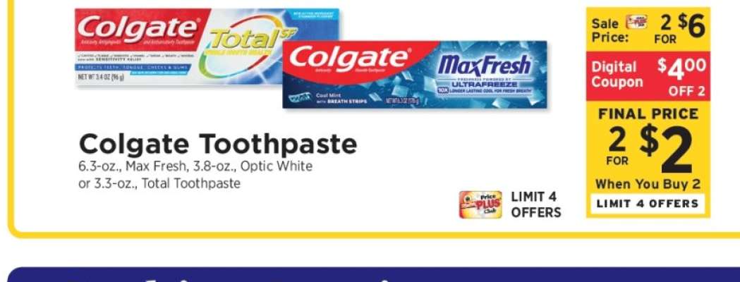 Colgate Toothpaste