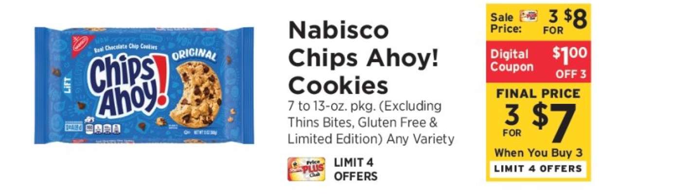 Nabisco Chips Ahoy! Cookies