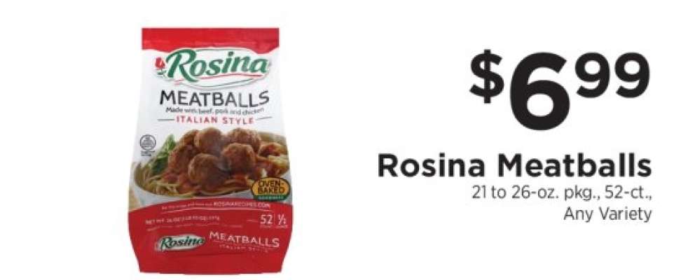 Rosina Meatballs