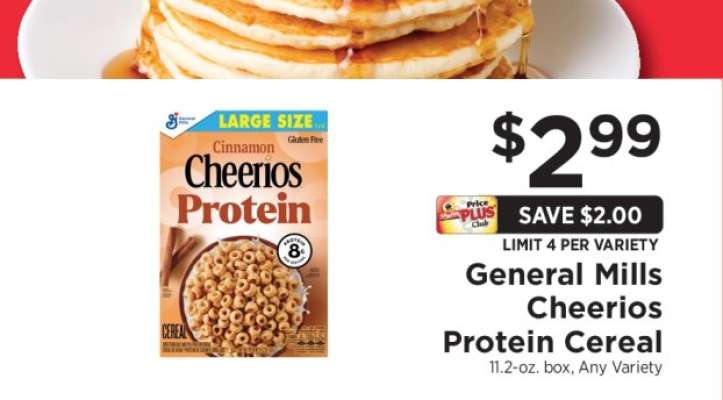 General Mills Cheerios Protein Cereal