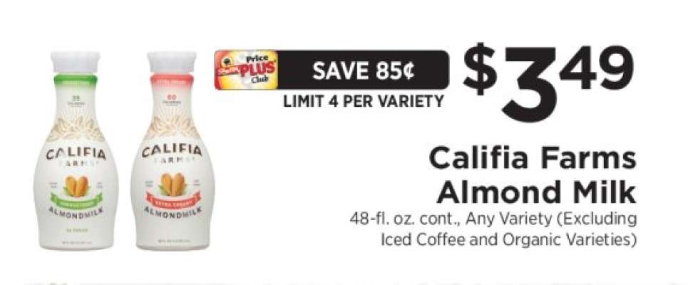 Califia Farms Almond Milk