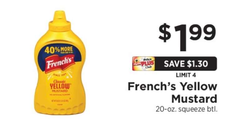 French's Yellow Mustard