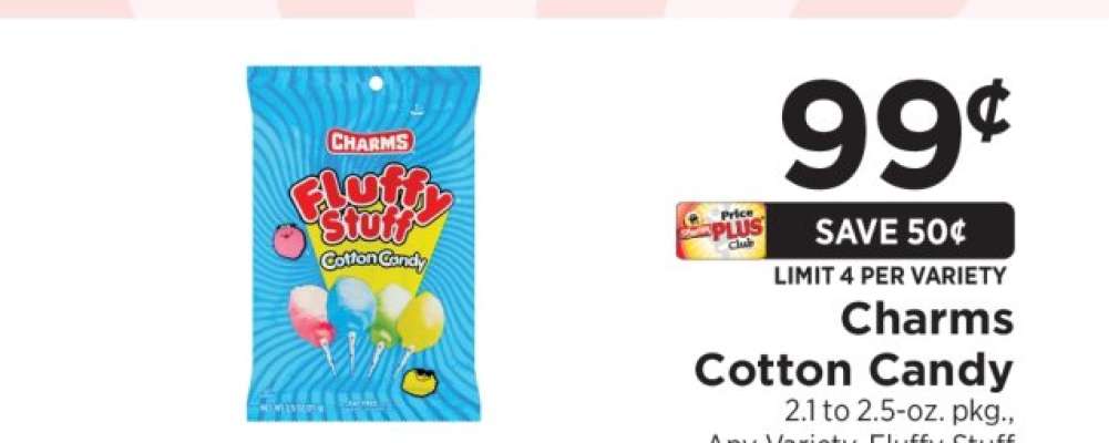 Charms Cotton Candy