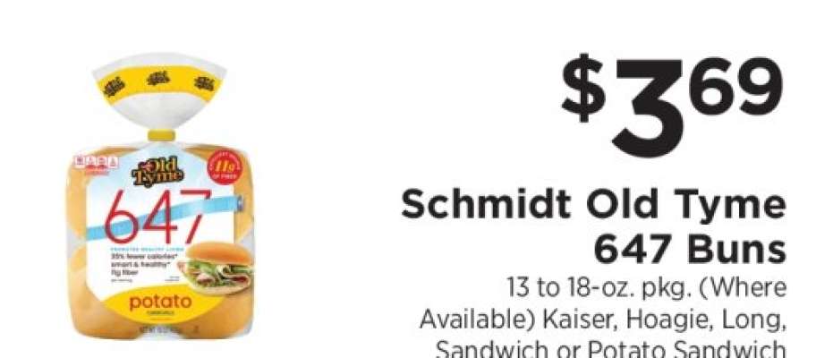 Schmidt Old Tyme 647 Buns