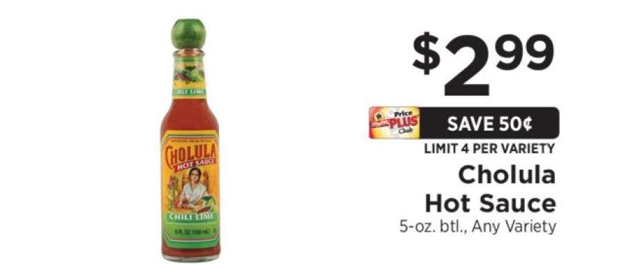 Cholula Hot Sauce