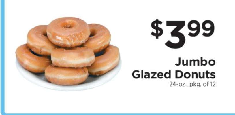 Jumbo Glazed Donuts