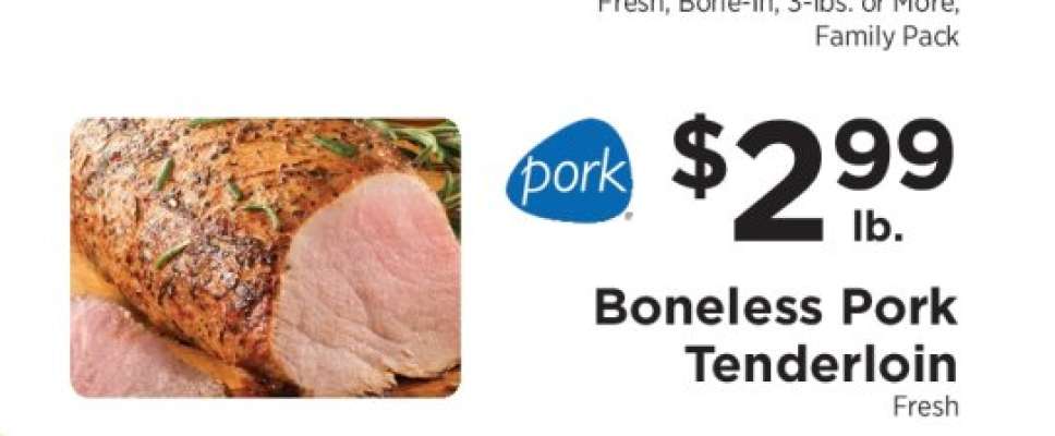Boneless Pork Tenderloin