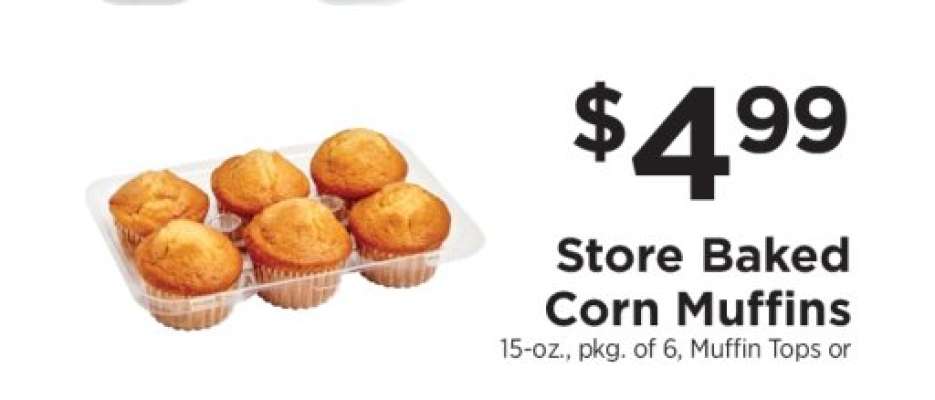 Store Baked Corn Muffins