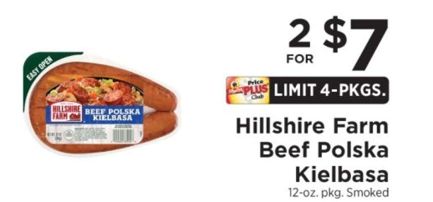 Hillshire Farm Beef Polska Kielbasa