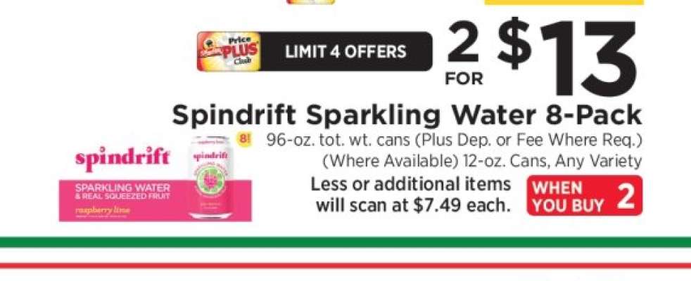 Spindrift Sparkling Water 8-Pack