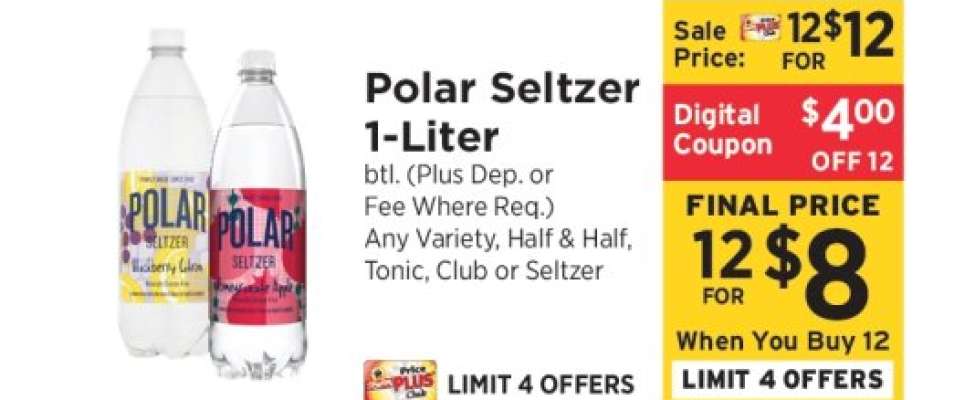Polar Seltzer 1-Liter