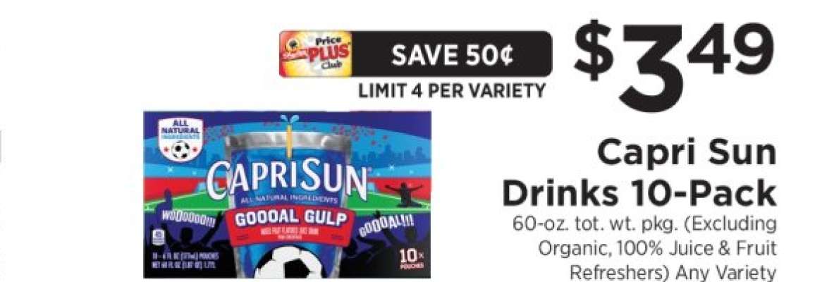 Capri Sun Drinks 10-Pack
