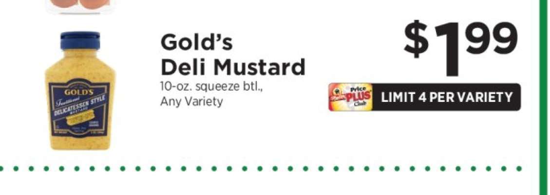 Gold’s Deli Mustard