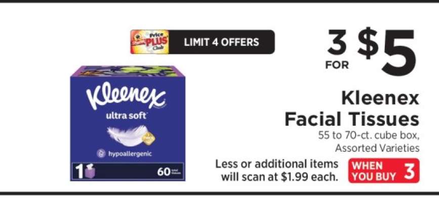 Kleenex Facial Tissues