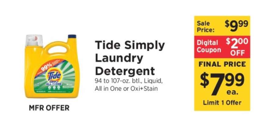 Tide Simply Laundry Detergent