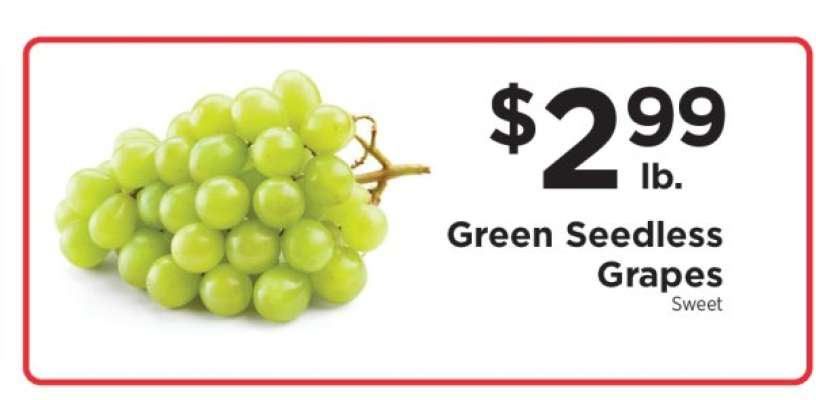 Green Seedless Grapes