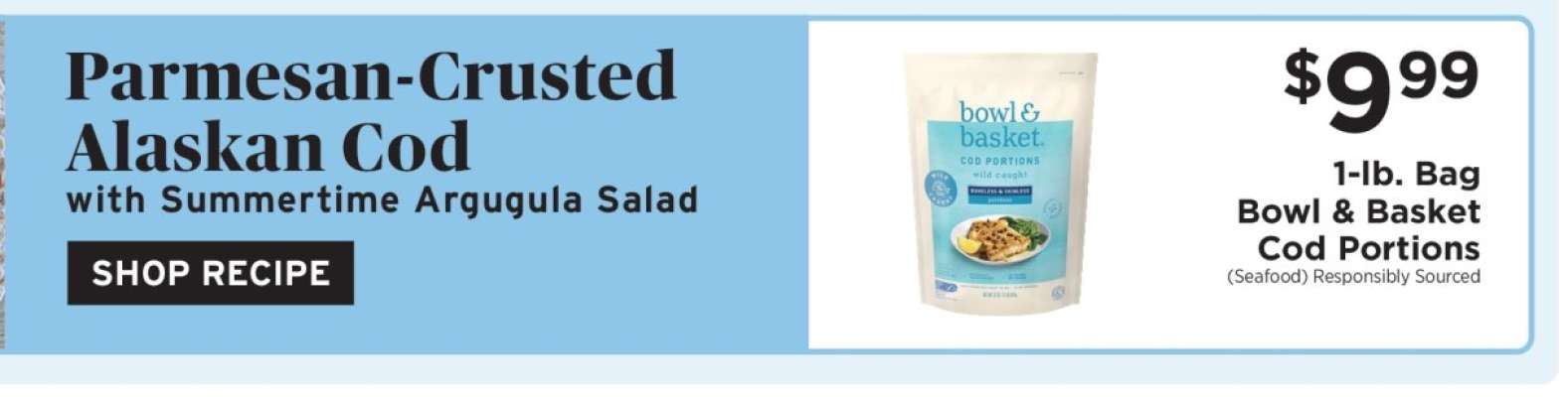 Bowl & Basket Cod Portions