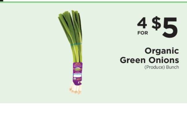 Organic Green Onions