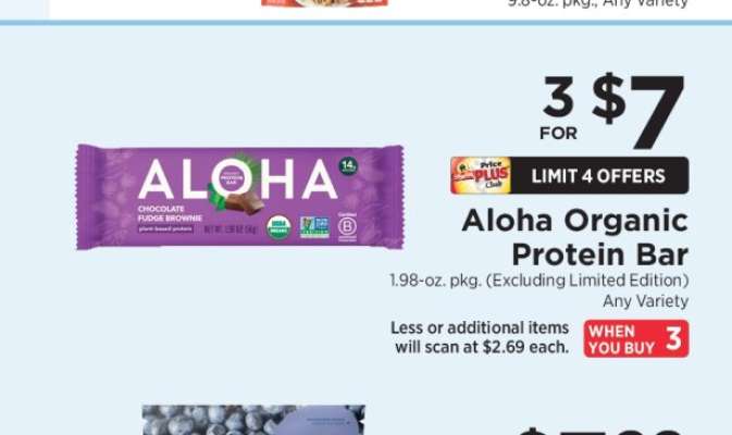 Aloha Organic Protein Bar
