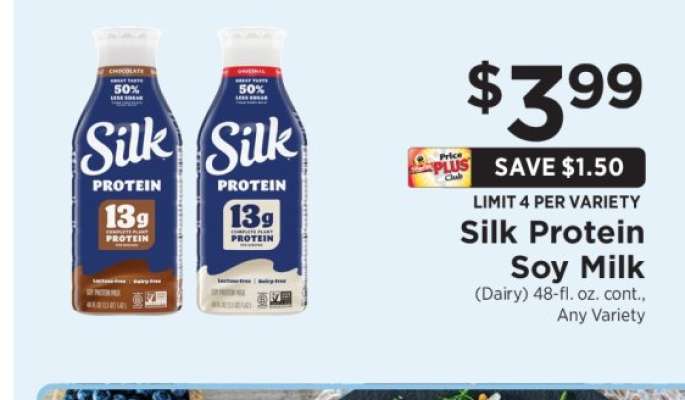 Silk Protein Soy Milk