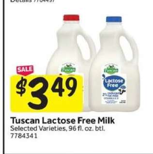 Tuscan Lactose Free Milk