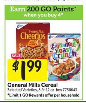 General Mills Cereal