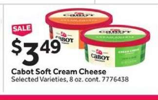 Cabot Soft Cream Cheese