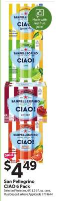 San Pellegrino Ciao 6 Pack