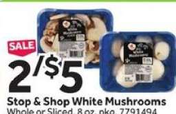 Stop & Shop White Mushrooms