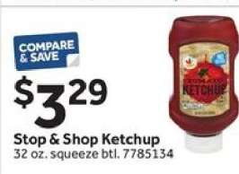 Stop & Shop Ketchup