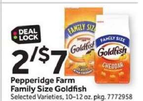 Pepperidge Farm Family Size Goldfish