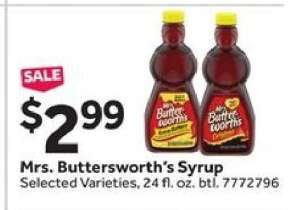 Mrs. Buttersworth's Syrup